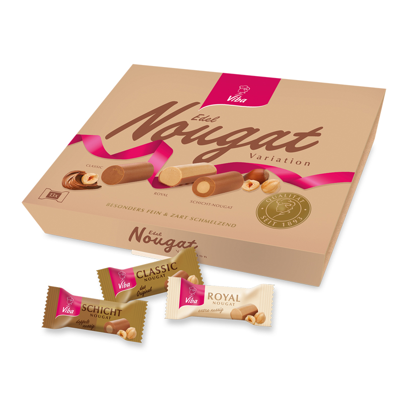 Viba Edel Nougat Variation mit Minis