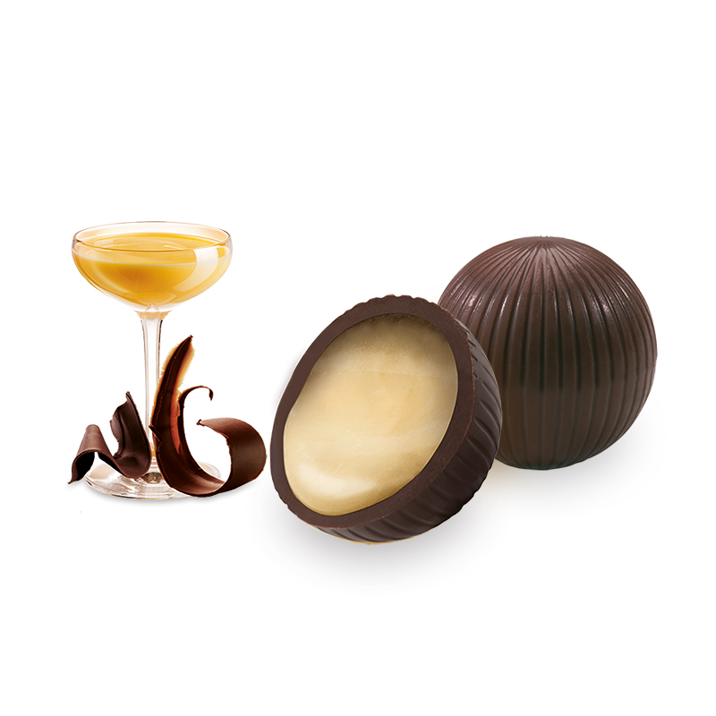 Heilemann Eierlikör Pralinen Schokokugel Edelbitter