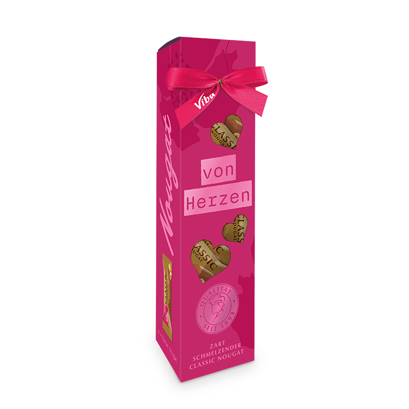 Viba Genusszeit „Von Herzen“ Präsent mit Echtschleife