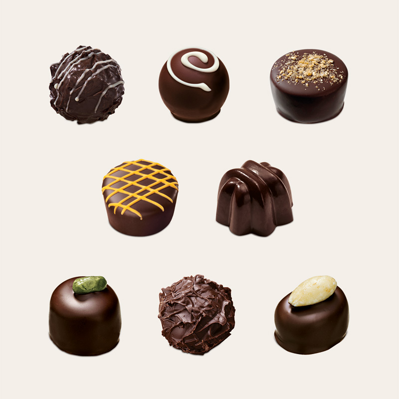 Heilemann Edelbitter Pralinen Komposition, 200 g, Inhalt