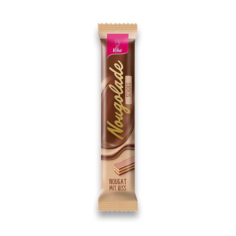 Viba Nougolade Nougat Riegel Schoko