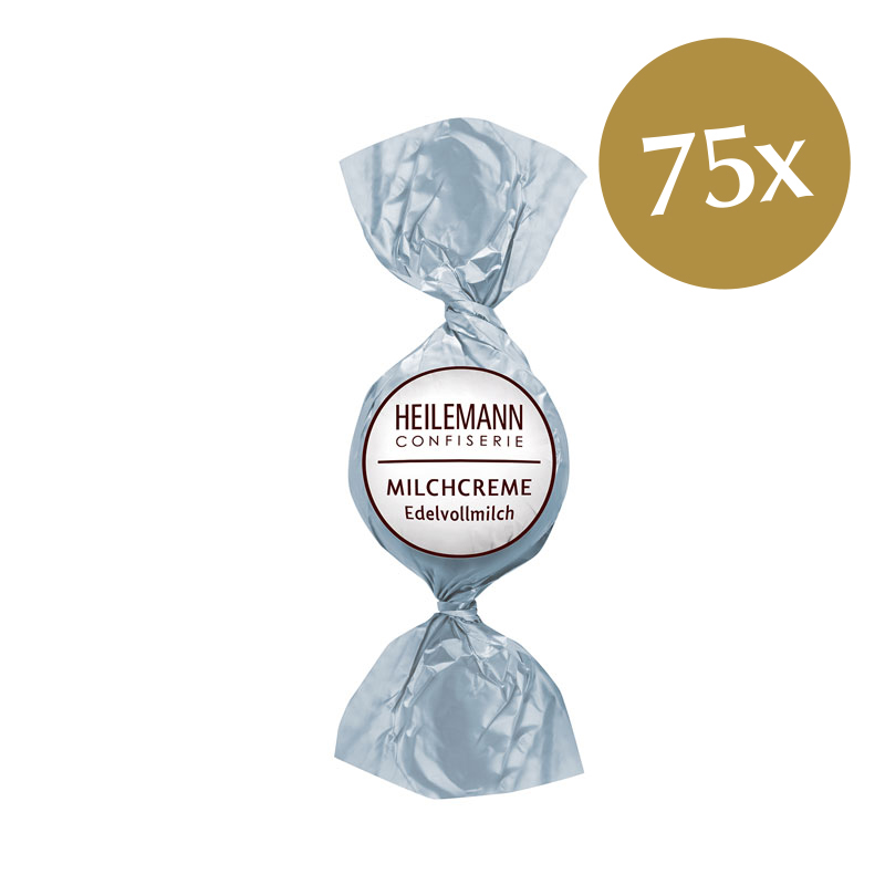 Heilemann Milchcreme Praliné-Kugel, 75 x 15 g