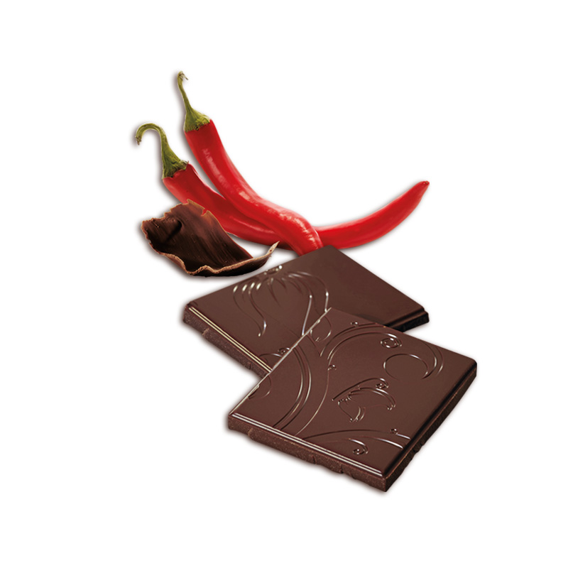 Heilemann Chili Edelbitter-Schokolade Stücke
