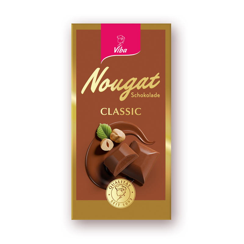 Viba Nougat-Tafelschokolade Classic
