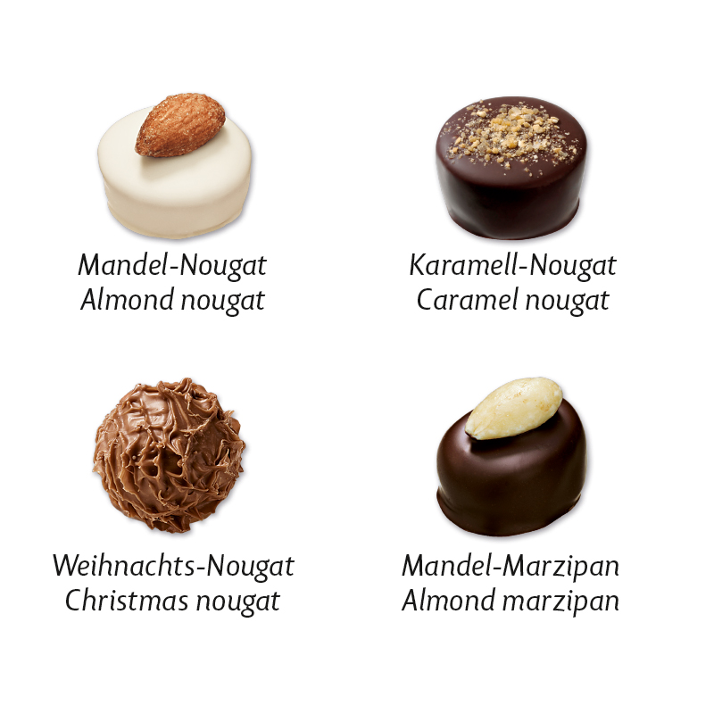 Heilemann Weihnachts-Pralinen "Frohes Fest" - Inhalt