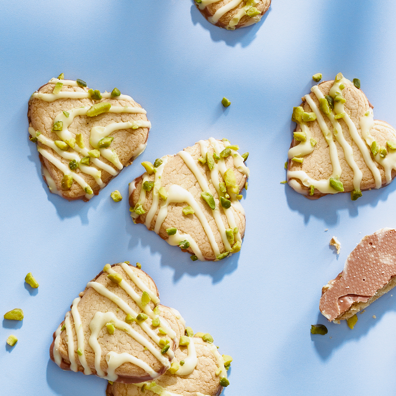 arko Limonen Herzen - Mürbegebäck zum Kaffeetrinken