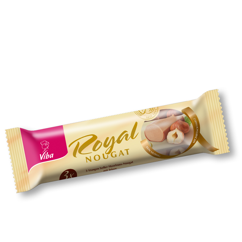 Viba Royal Nougat Jumbo 3er Pack, 135 g