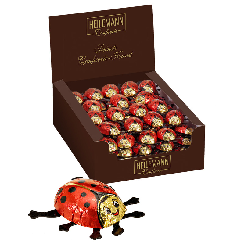 Heilemann Glückskäfer Vollmilch, 120 x 4,7 g