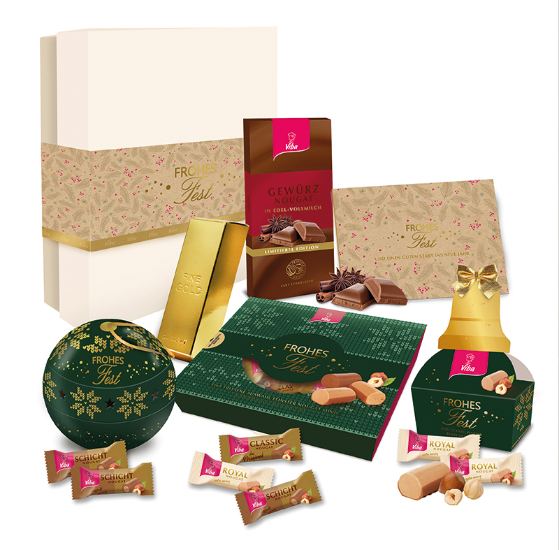 Viba Geschenkbox "Weihnachtszauber", 530 g