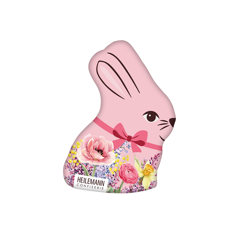 Heilemann Bunter Osterhase Edelvollmich rosa, 50 g