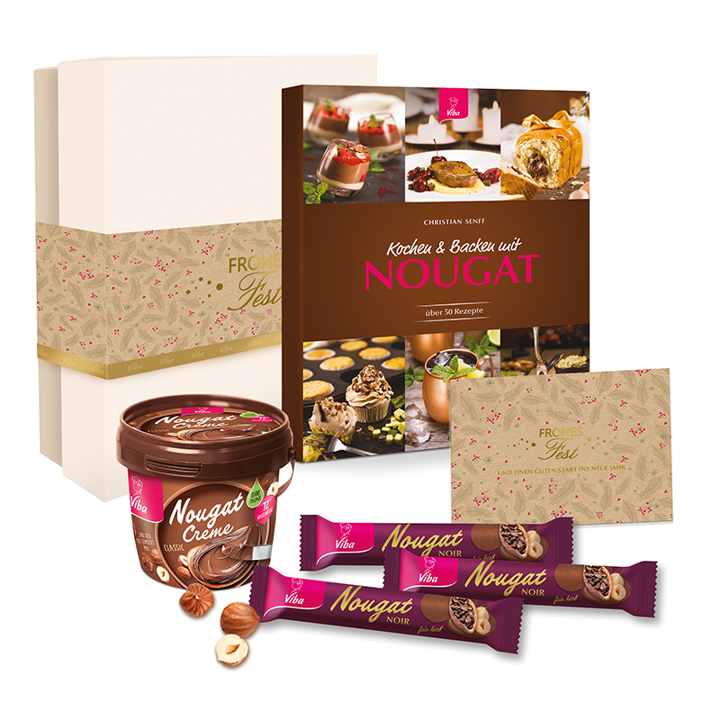 Viba Geschenkbox "Mein Herz schlägt Nougat", 495 g