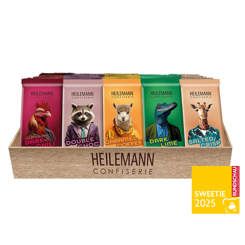 Heilemann "maskedchocolate", 70 x 37 g - Sweetie Award 2025