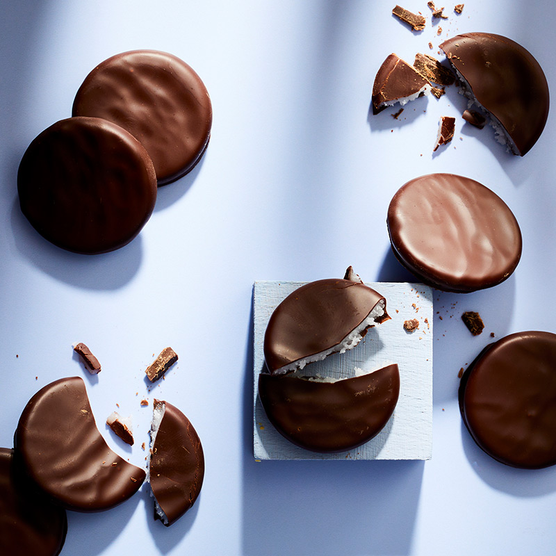 Hussel Pfefferminz-Taler Zartbitter