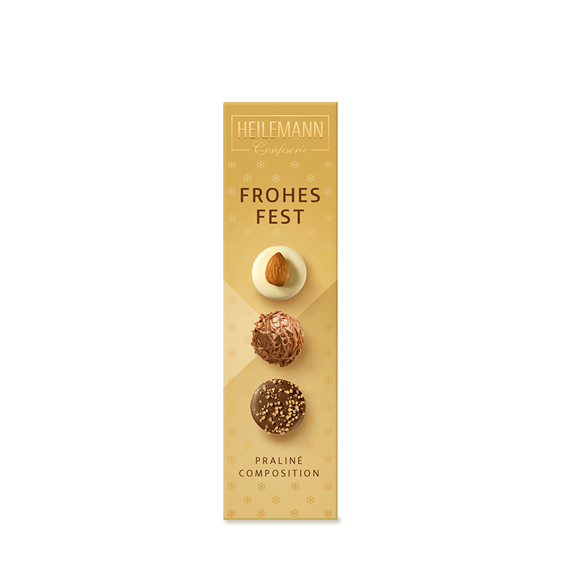 Heilemann Weihnachts-Pralinen "Frohes Fest", 50 g