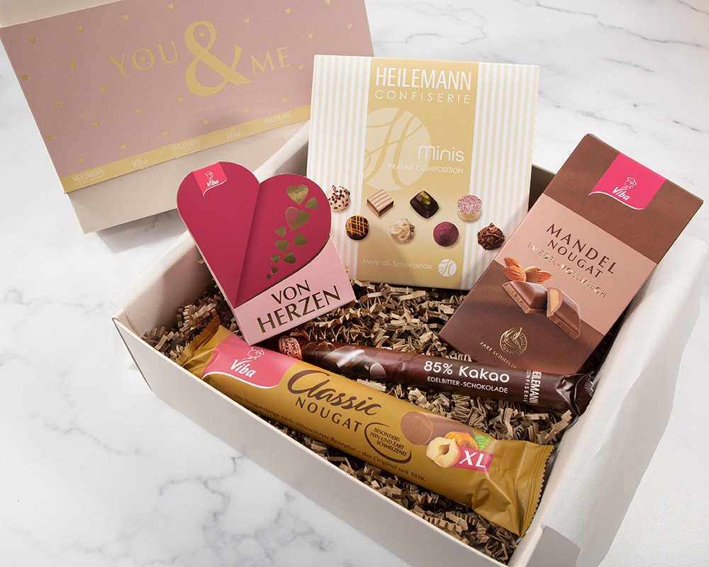 Geschenkbox "You & Me" - Geschenk zur Hochzeit und für Paare